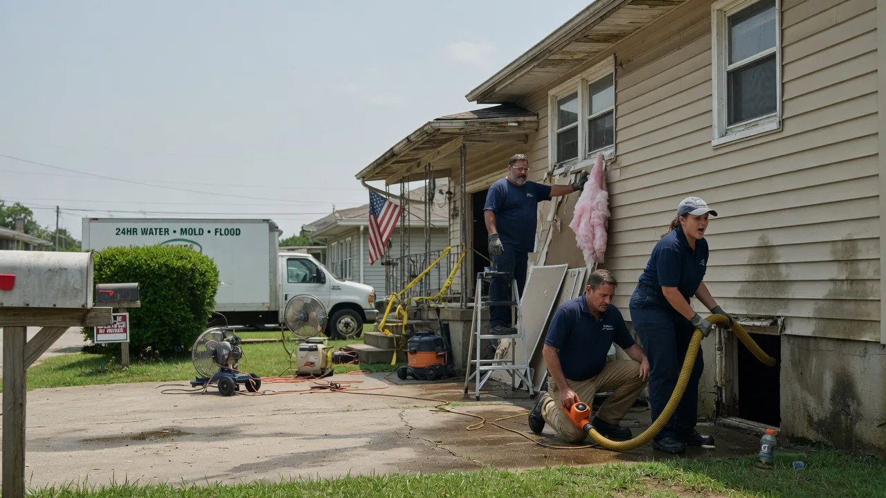 Water Damage Repair in Donaldsonville, LA near me